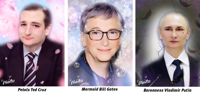 Photos via Getty/Meitu
